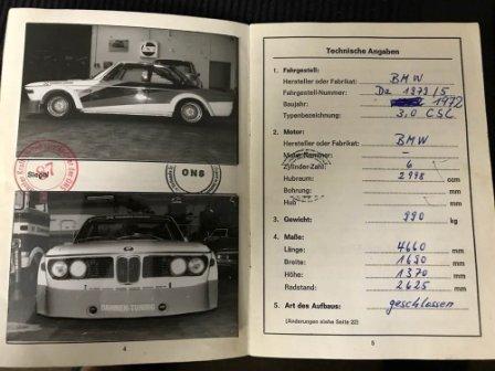 BMW 30 csl 